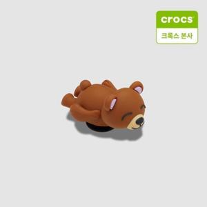 [크록스 본사] 3D 엎드린 곰 지비츠 10013805