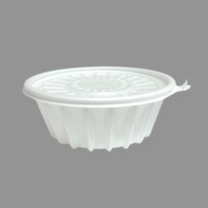 냉면 용기 소 195x65 1050ml 뚜껑+용기 백색 300개 세트