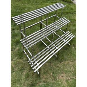 계단식 화분 정리대 100cm 거실 철재 진열대 거치대 인테리어받침대 식물선반 2단
