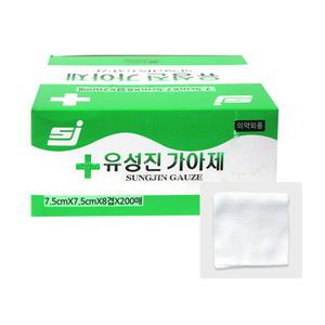 성진 거즈 7.5cm-1통/ 접은거즈절단거즈