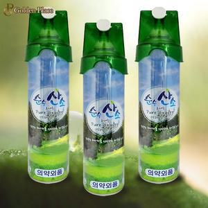 순수산소 816ml 3개 운동 등산 산소 캔 통 휴대용 가정용 무향 G