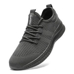 새로운 봄 여름 캐주얼 신발 남성 운동화 편안한 메쉬 패션 zapatos hombre 플러스 대형 36 46
