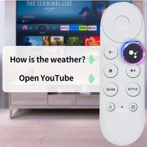 100%호환교체용 리모컨 Google TV Chromecast 4K Snow 스트리밍 미디어 플레이어용 새 G9N9N 원격