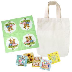 10인용 학생 냅킨아트 패브릭 에코백 가방만들기 재료 행사 초2