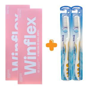 구취제거 프리미엄 잇몸건강치약 동국제약 윈플렉스치약 180g X 2개 + 칫솔 2개
