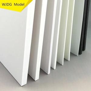 스티로폼판 화이트 100x200mm PVC 폼 보드 수제 재료 플랫 빌딩