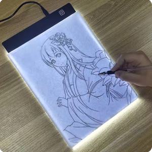 LED 드로잉 라이트 패드 스케치 보드 박스 그림 복사 테이블 패널 A4 (A1603)