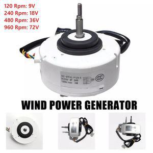3 상 전기 풍력 터빈 발전기 DIY 브러시리스 POWER LOGIC 수력 발전기 AC DC9V 72V 20 RPM 240 RPM 480 RPM