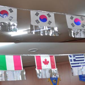 필름 수술 만국기 20M 파티용품 가랜드 아치 이벤트행사 행사용품 운동회 체