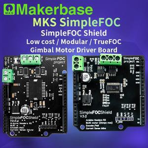 Makerbase SimpleFOC Shield V2.0.4 FOC BLDC 모터 컨트롤러 보드 Arduino 서보