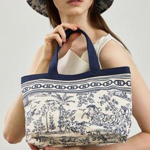 [헤지스](대구신세계)[메가히트][완판재입고][뜨왈드주이] Toile de Jouy 캔버스 에코 미니 토트백 HIWA...