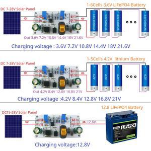 9V 2V 8V 24V 태양 전지 패널 MPPT 태양 광 충전 컨트롤러 모듈 4A 3.6 24V 리튬 이온 LI PO LIFEPO4 배터리 충전기 SD29AJTC