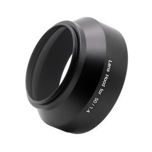 니콘 50mm f/1.4D 블랙 메탈 렌즈 후드 52mm 스레드