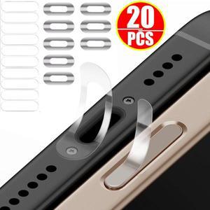충전 포트 보호 필름 카메라 버튼 스티커 iPhone 16 Pro Max Plus 강화 유리 Type-C 방진
