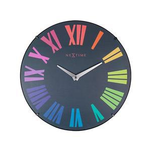 [포커시스](강남점)[Nextime]넥스타임 로마 돔 무소음 벽시계_멀티컬러 /NEX-3237KL