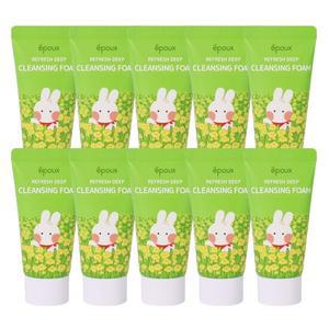 (10개)에뿌 리프레시 여행용 딥 클렌징폼 50ml /미니스.휴대용.