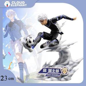 블루 잠금 애니메이션 피규어 23cm Nagi Seishiro 그림 PVC 모델 동상 소장 장난감 책상 장식 인형 어린이