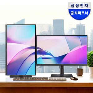 삼성전자 피벗 세로 사무용 모니터 모음 22인치 24인치 27인치 F24T450 S22D400 S24D400 S27D400 F27T450