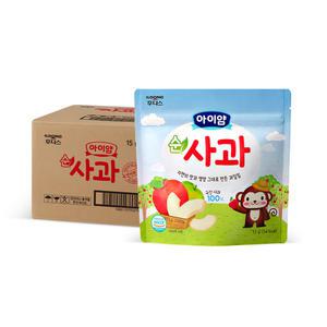 아이얌 동결건조 과일칩 순사과 10개