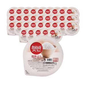 CJ 햇반 작은공기, 130g, 36개