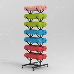 거치대 헬스장 체육관 도구 용품 이동식 수납 정리함