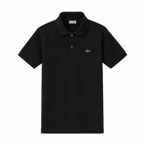 라코스테 키즈 베이직 폴로 반팔티 아동 티셔츠 블랙 PJ2909-031