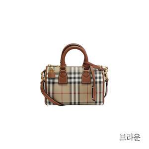 버버리 빈티지 체크 볼링백