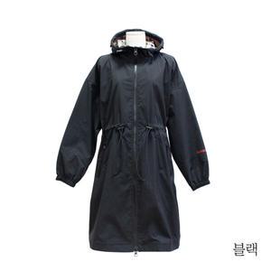 버버리 후드 롱 바람막이 재킷