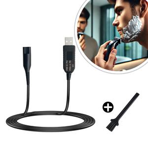 ClenZ 브라운 전기면도기 USB 충전 케이블 12V 시리즈 1 2 3 5 7 8 9 호환 휴대용 차량용