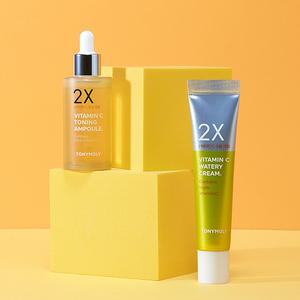 2X 비타민C 토닝 앰플 기획세트 (앰플50ml,크림30ml)
