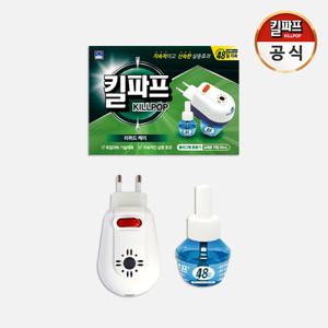 킬파프 리퀴드(액체) 전자 모기향 모기약 플러그형 세트(훈증기1,리필액1)