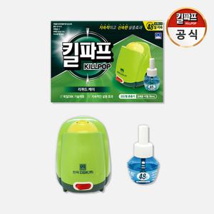 킬파프 리퀴드(액체) 전자 모기향 모기약 코드형 세트(훈증기1,리필액1)