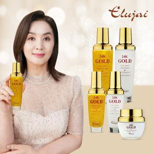 엘루자이 24K골드 콜라겐 기초 5종세트/ 이응경 기초화장품 스킨 에센스 아이크림 로션