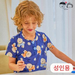 [알럽키즈] 성인 블루비숑 5부 상하세트
