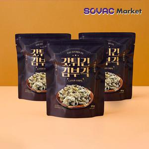 [서민프레시] 찹쌀 김부각 고추부각 단짠 맥주 안주 8봉