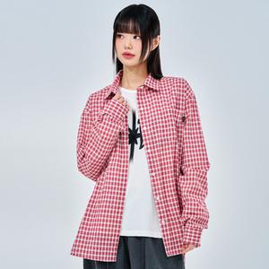 깅엄 클래식 체크 루즈핏 셔츠 3color
