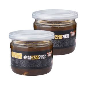 [내일도착] 아라담 순살간장게장 180g*2개