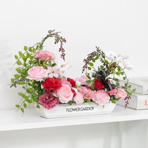 베리로얄비누카네이션수반set 40cm 조화 꽃 어버이날