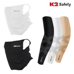 K2 Safety 쿨핏 넥스카프 앞뒤통풍 이어넥마스크