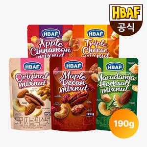 [HBAF] 바프 믹스넛 190g x 3봉 골라담기