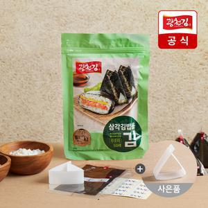[광천김] 삼각김밥김 (무조미) 50매 + 삼각틀 증정