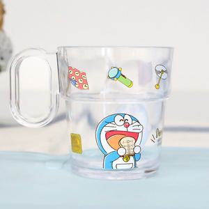 도라에몽 아기 유아 어린이 도트 손잡이 물컵 220ml