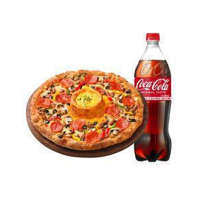 피자헛 콤비네이션 치즈딥 + 콜라 1.25L