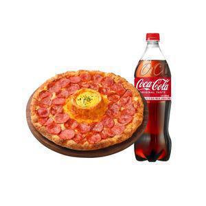 피자헛 페페로니 치즈딥 + 콜라 1.25L