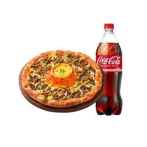피자헛 LA BBQ 불고기 치즈딥 + 콜라 1.25L