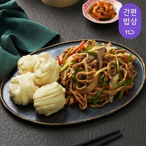 쿡솜씨 고추잡채와꽃빵 밀키트 2인분