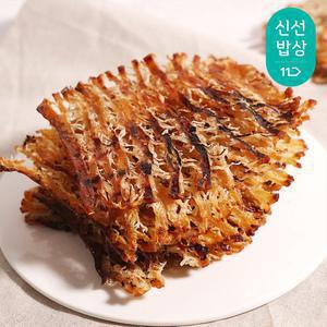 [더주] 한번 구워내 더 맛있는 휴게소 철판구이 맥반석 몸통오징어 250g(12-17미)