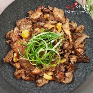 [소비기한 25.07.07][족발야시장] 석쇠불고기 250g X 4팩 북성로 직화 연탄불고기/소비