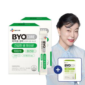 CJ바이오코어 건강한 생유산균 100억, 30포, 2개  +  데일리 유산균, 30포, 1개