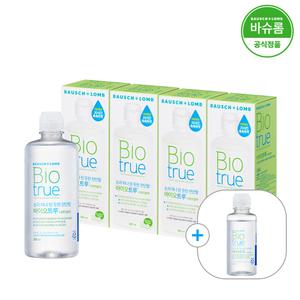 [공식] 바슈롬 바이오트루 렌즈세척액 300ml x4개 (+여행용)